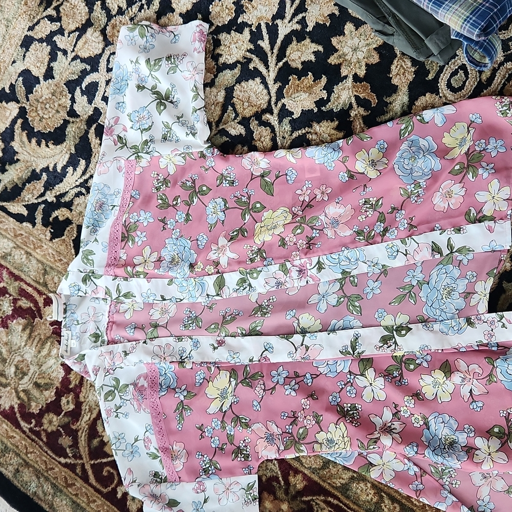 Derek Heart Western Flower Kimono